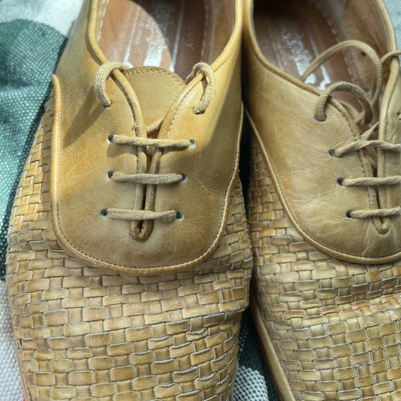 Vintage Hippopotamus Leather Shoes Made in Brazil Size 9 - Picture 3 of 7